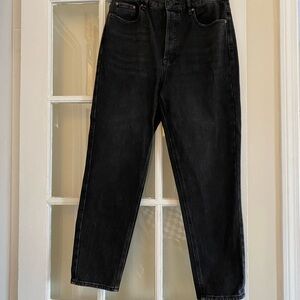 PacSun High-waist black jeans w/ button fly